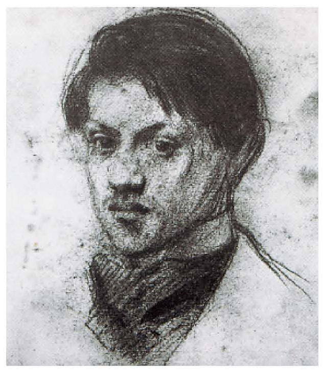 picasso self portrait. Picasso#39;s Self-Portrait with a