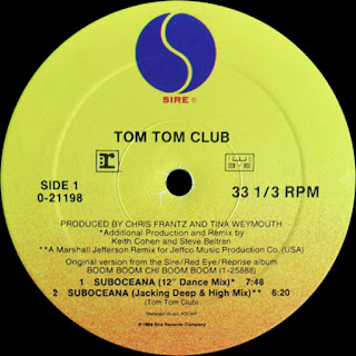 Suboceana (12" Dance Mix) - Tom Tom Club http://80smusicremixes.blogspot.co.uk