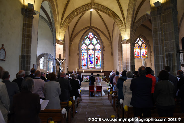 photo mariage, reportage cérémonie religieuse, église les herbiers