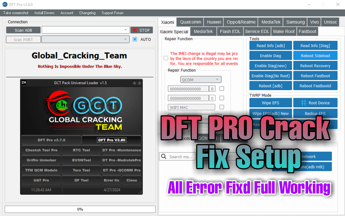 DFT PRO Tool V3.8.0