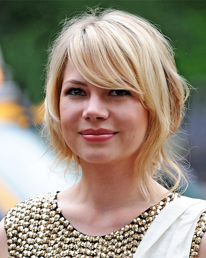 michelle williams short hair cannes. hairstyles michelle williams