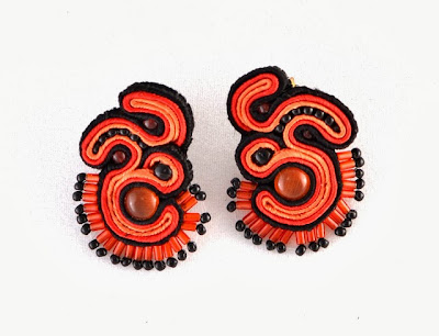 kolczyki sutasz soutache earrings 3