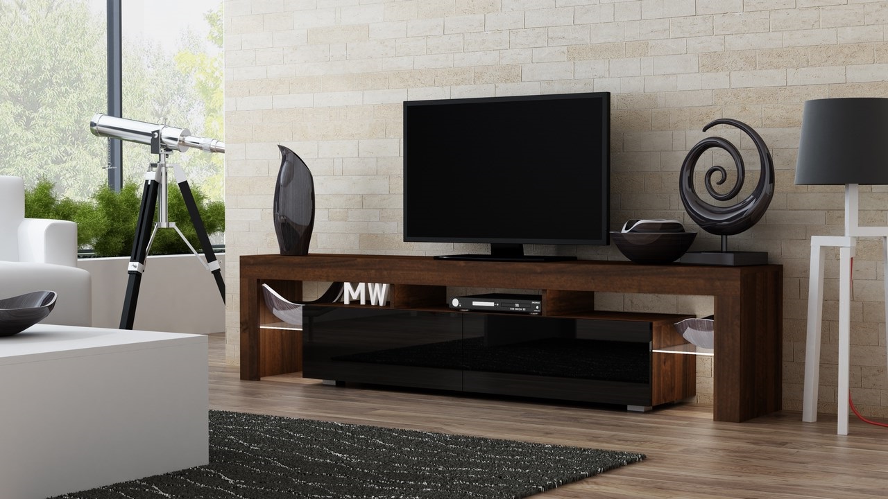 100 Model  Keren Rak  TV  Minimalis  Modern Rumahku Unik