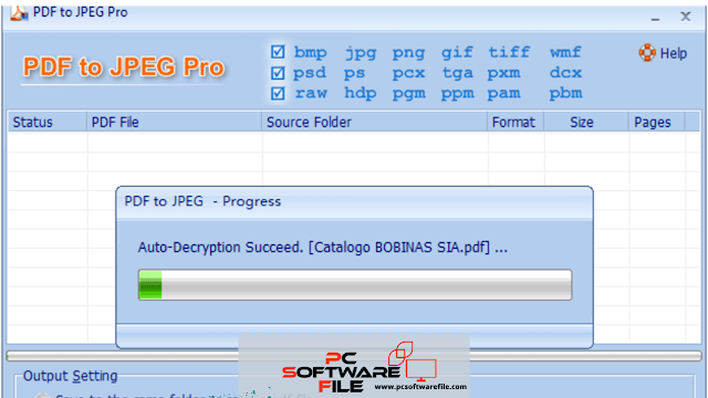 Download PDF To JPEG Pro 4.40 Convert PDF files to JPG Files