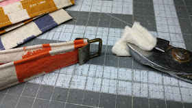 Using pliers to make key fobs