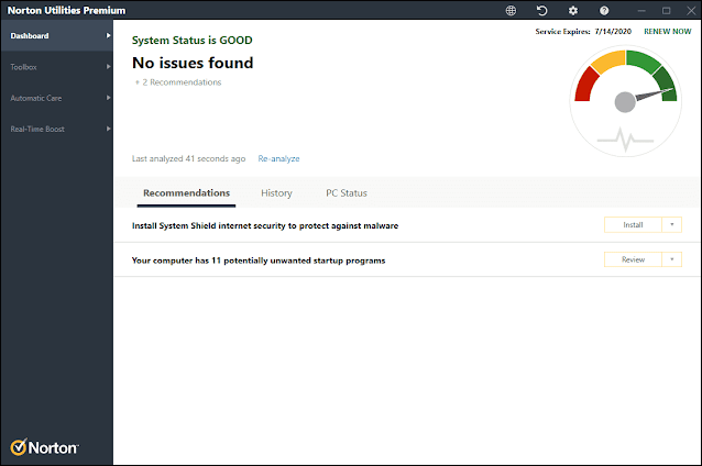 Norton Utilities Premium v17.0.6.888 Phiên bản đầy đủ