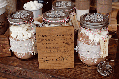 Using Mason Jars As Wedding Favors