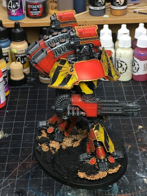 Adeptus Titanicus Legio Ignatum Warlord Titan WIP