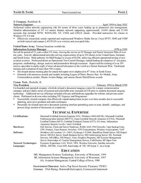 Resume Samples