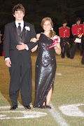 Football Homecoming, 2012. Ashton was the Junior Class escort for the .