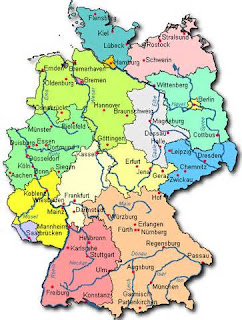 Map of German Province