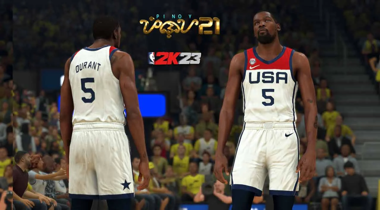 NBA 2K23 USA National Team 2023 Jerseys