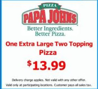 papa johns coupon 2018