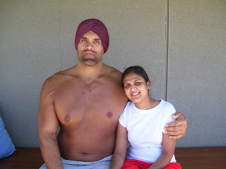 Raw and Smackdown superstar the great khali