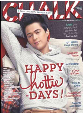 Enrique Gil on Chalk December 2013 cover