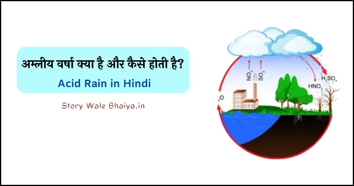 Acid Rain in Hindi,  amliya varsha kya hai