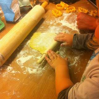 Cooking with kids - rolling pin