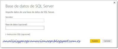 Asociar SQL Server a Power BI