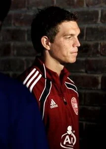 Daniel Agger of Denmark