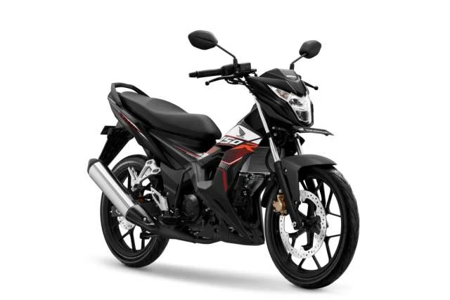 Warna New Honda Sonic 150R Activo Black