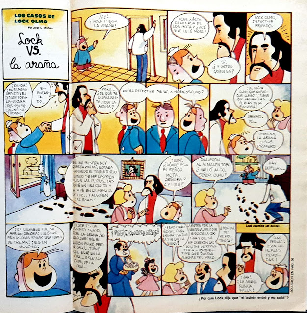 La Pequeña Lulu, Revista Billiken, Little Lulu, Lock Olmo, Decada de los 80, historietas.