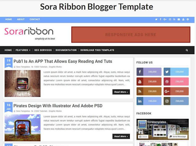 Adsense Approval Blogger Template