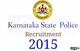 Karnataka Police Recruitment 2015 
