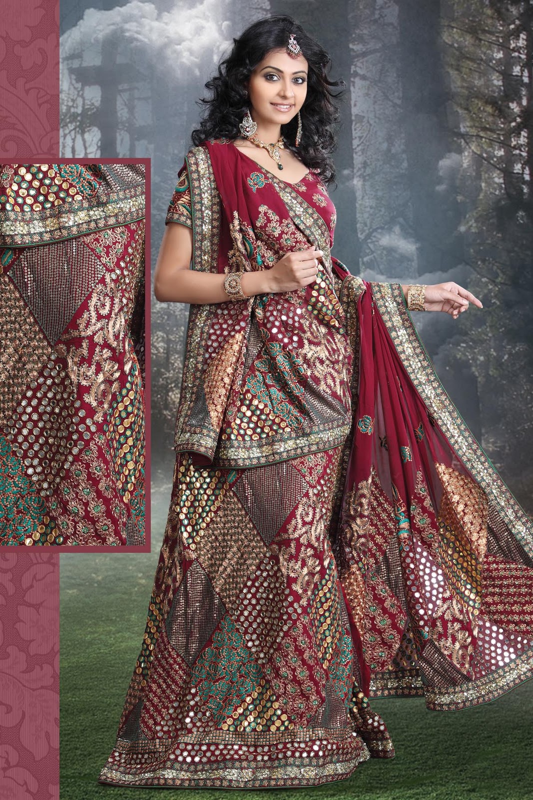 Most Beautiful Bridal Lehenga http://funnmusti.blogspot.com/ Fun 'N ...