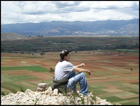 peru view from mountain