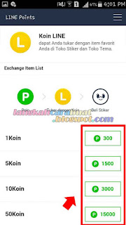 cara mendapatkan koin gratis di line