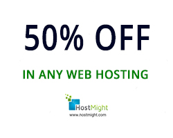50% OFF Any Web Hosting