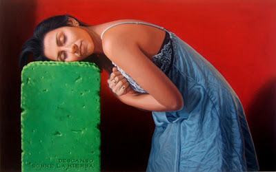 mujer-dormida-pintada-al-oleo