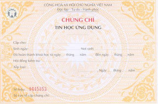 chứng chỉ tin học