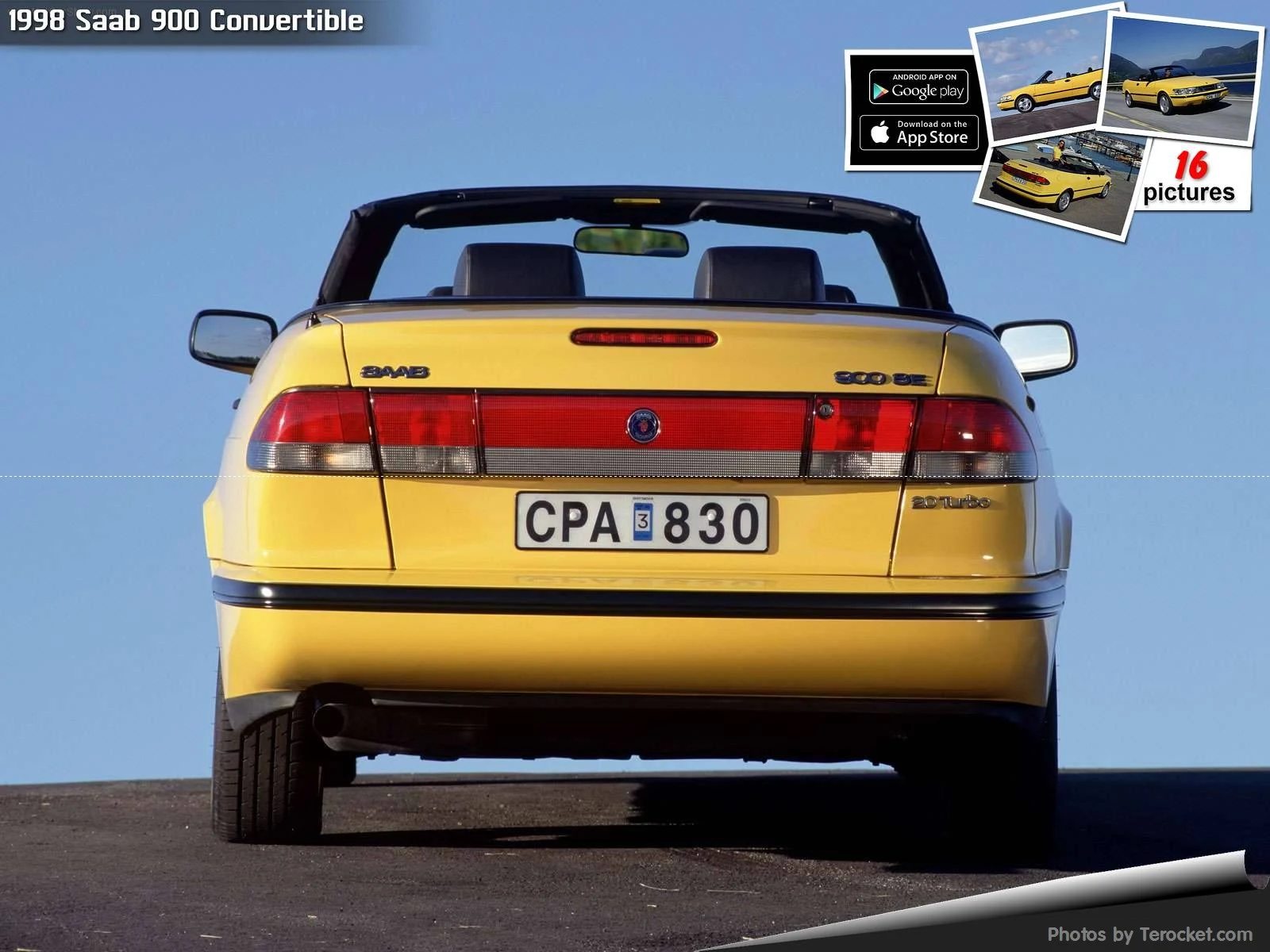Hình ảnh xe ô tô Saab 900 Convertible 1998 & nội ngoại thất