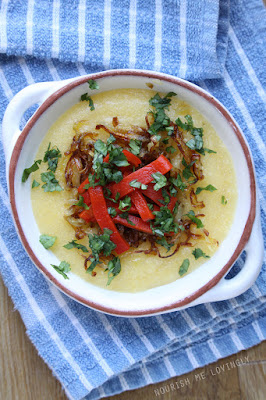 Creamy warm polenta