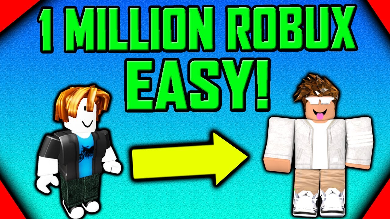 1 Million Robux Hack - Free Robux 100 000 - 