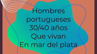 CASTING  en ARG: Se buscan HOMBRES PORTUGUESES que vivan en MDQ para importante serie 