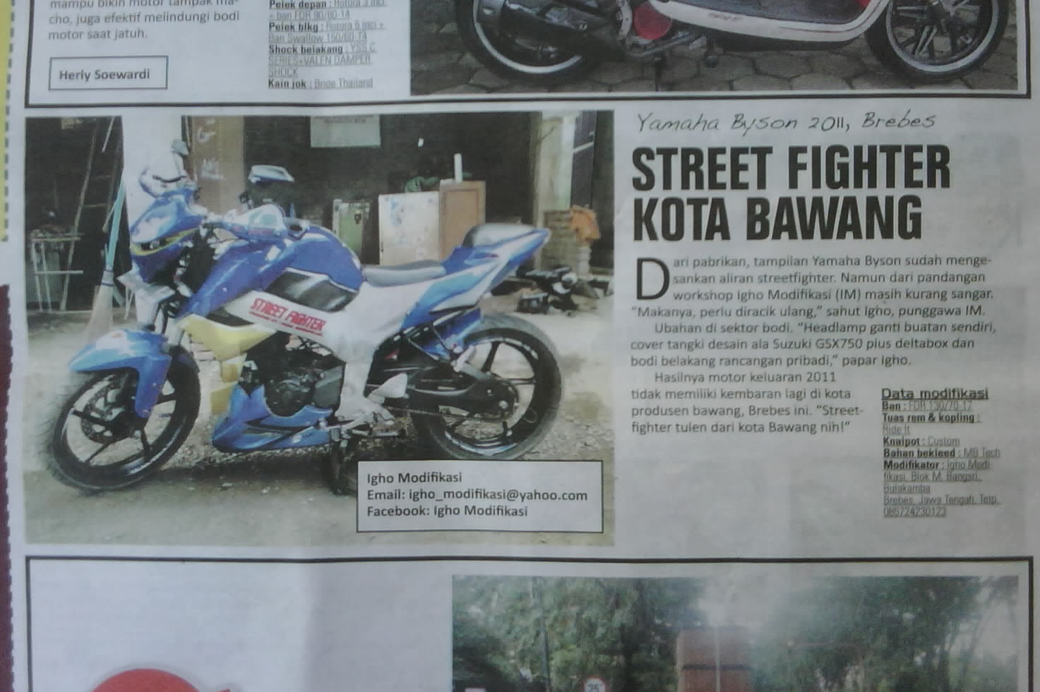 Igho Modifikasi Street Fighter Style - Unlimited Creation Modification  title=