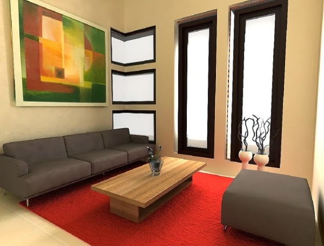  Desain  Ruang  Tamu  Simple Minimalis  Rumah 408