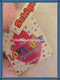 Monchhichi Love Love Light Pink Référence 243630, sekiguchi kiki, kiki le vrai