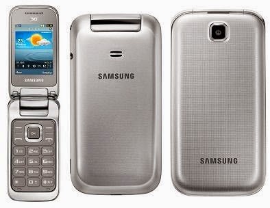 Samsung C3595, Ponsel Lipat Harga Murah Kamera 2 Mp