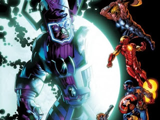 Galactus arrives in the Ultimate Universe in Cataclysm Ultimates' Last Stand 1