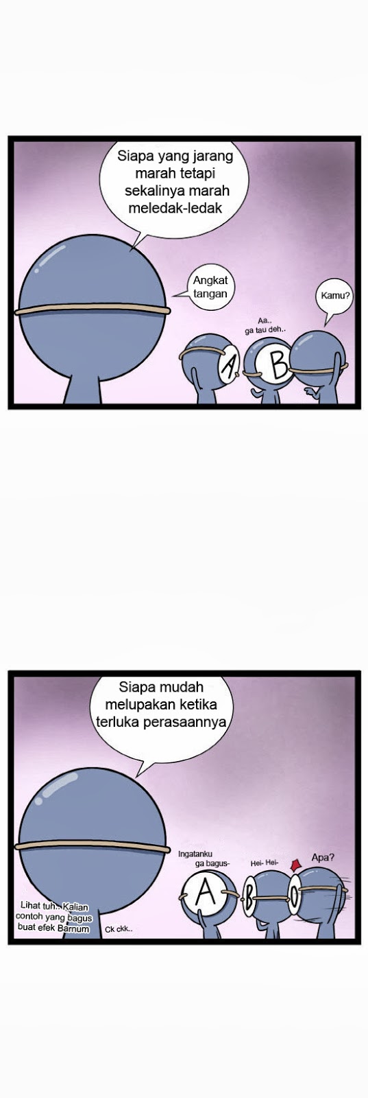 Komik Golongan Darah (BAB II) : Salah Paham - Gudang