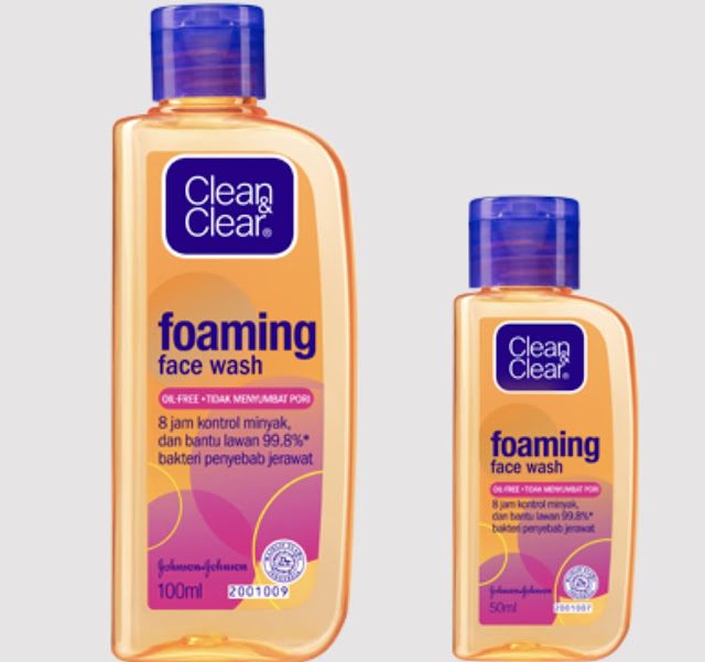 Clean & Clear Foaming Facial Wash Sabun Pembasmi Jerawat