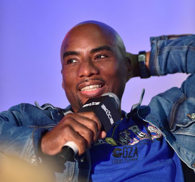 Jessica Gadsden's husband Charlamagne talking in an interview