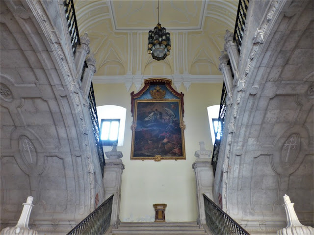 Monasterio de Uclés, escalera