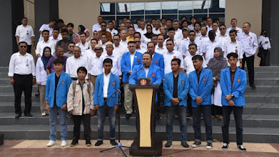 Sivitas Akademika dan Alumni Untad Serukan Pemilu Damai dan Bermartabat
