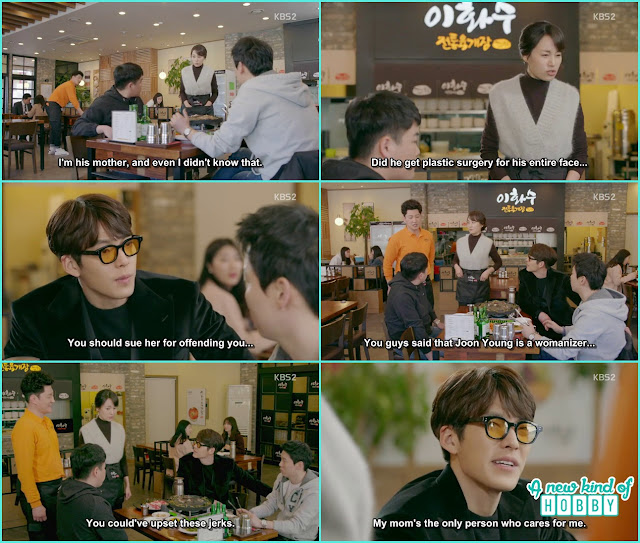  Joon Young at his mother resturant - Uncontrollably Fond - Episode 15 Review