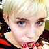 Miley Cyrus Na Tatoo Mpya Kwa Mdomo: 