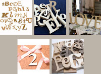 Craft Cuts Unpainted Wooden Letters